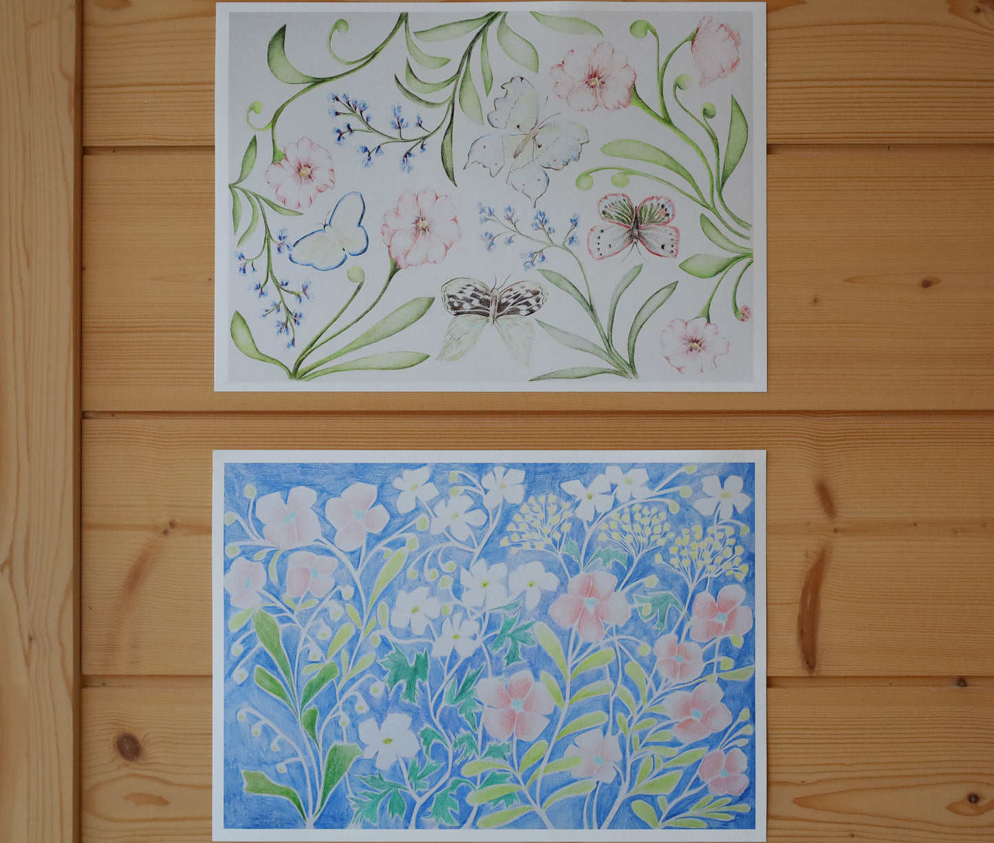 Kesäniityn kukkia print