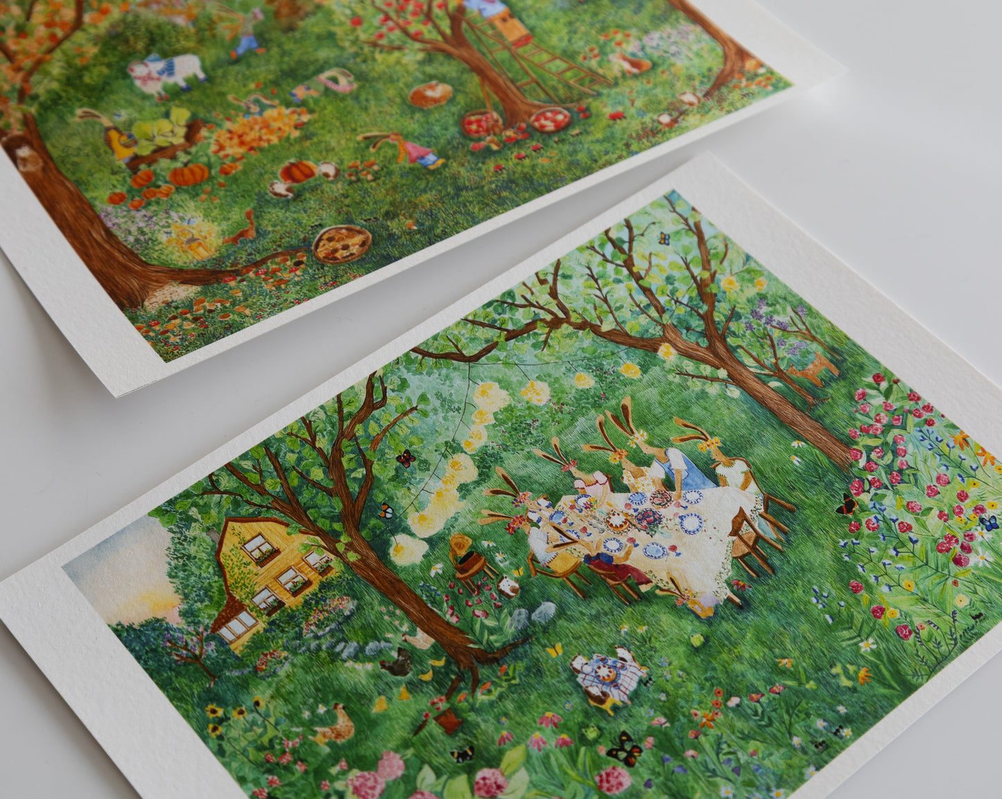 Keskikesän puutarhajuhlat card