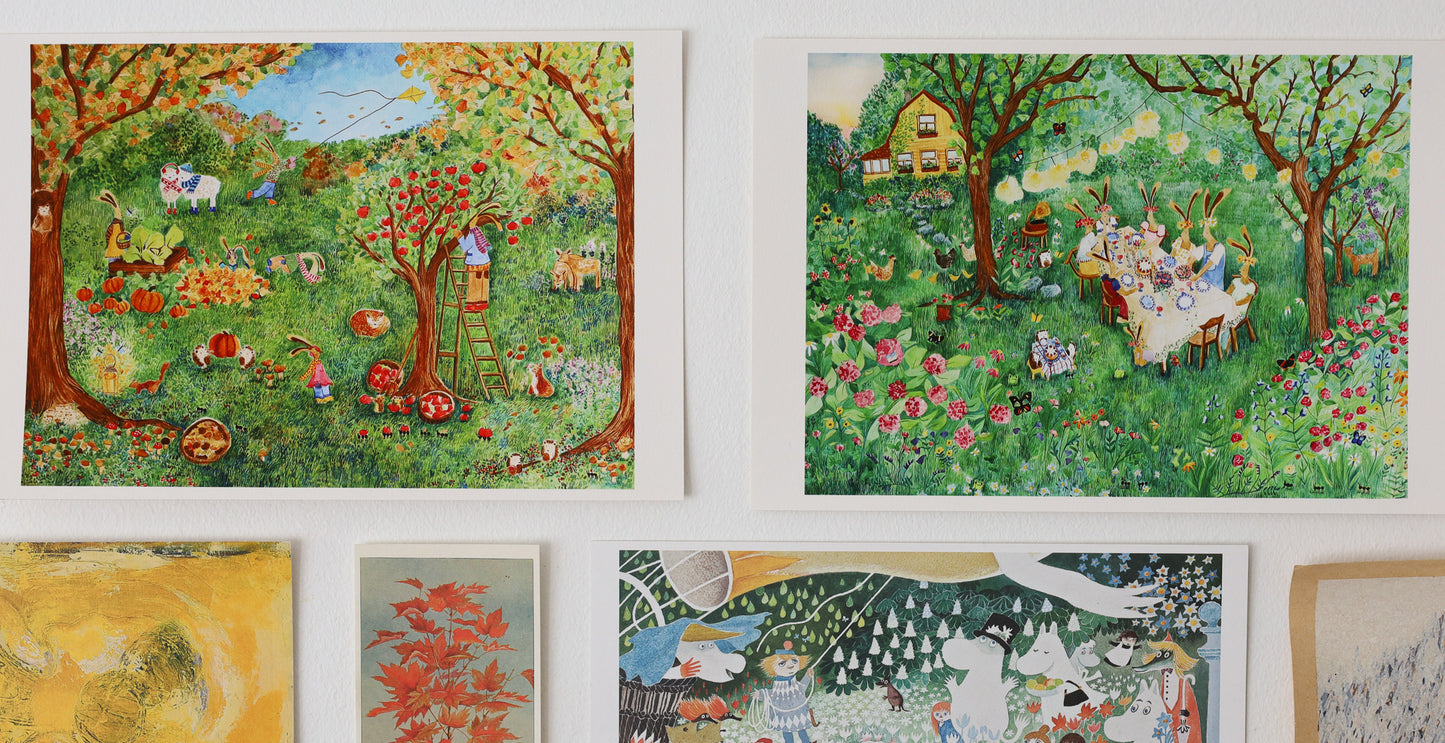 Keskikesän puutarhajuhlat card