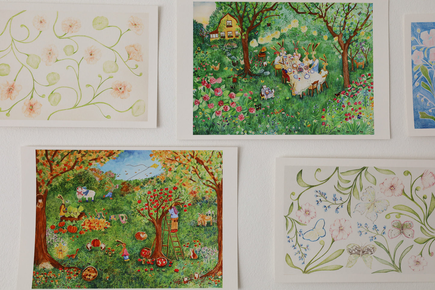 Pupujen syyspäivä card