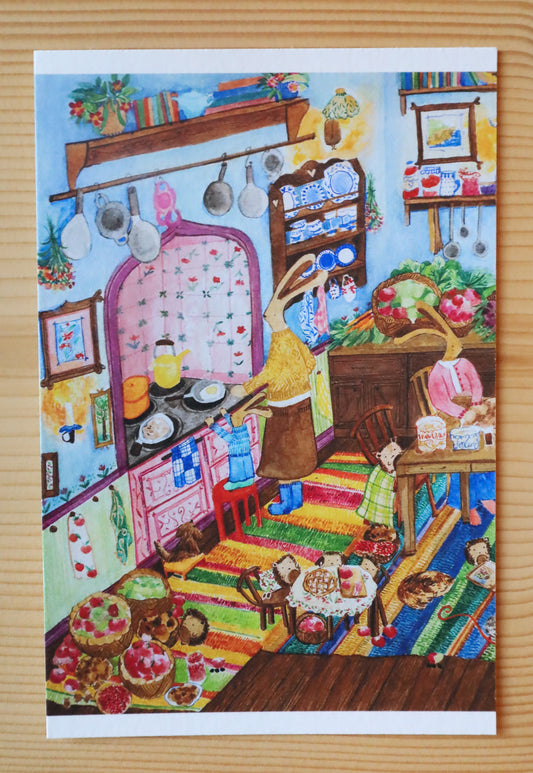 Pupujen keittiö - yksityiskohta card